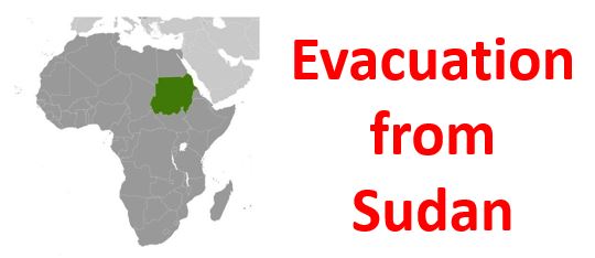 Evacuation from Sudan