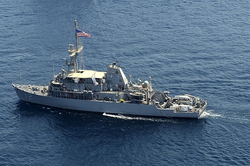 Avenger-class mine countermeasures ship USS Ardent (MCM 12)