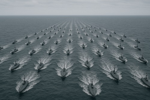 Sea Drone Swarm