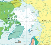 Map Arctic Circle
